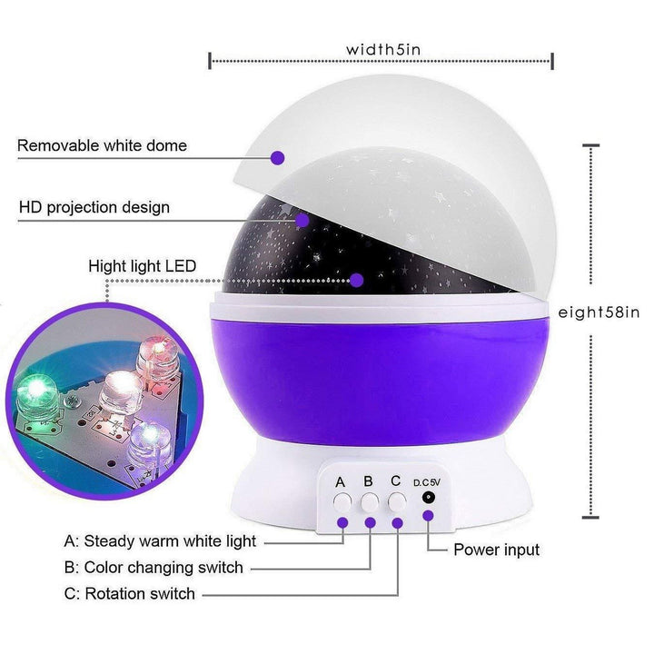 Star Master Projection Lamp